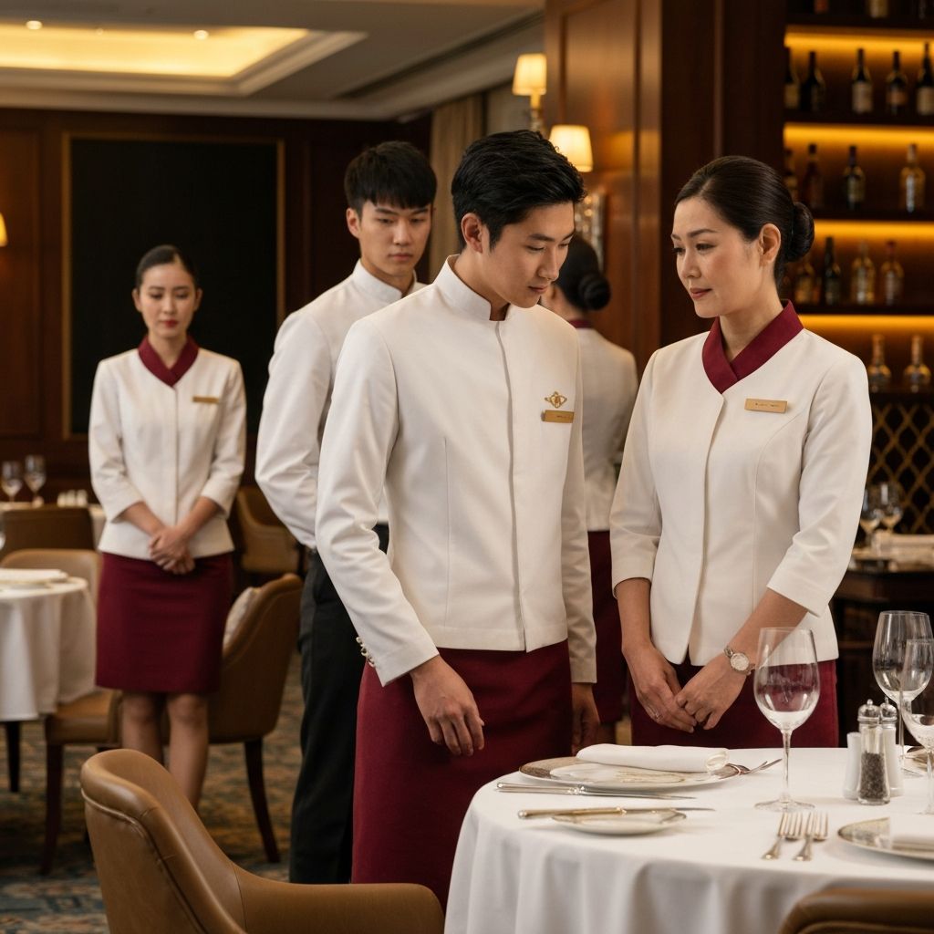 Hospitality Staff Uniforms
